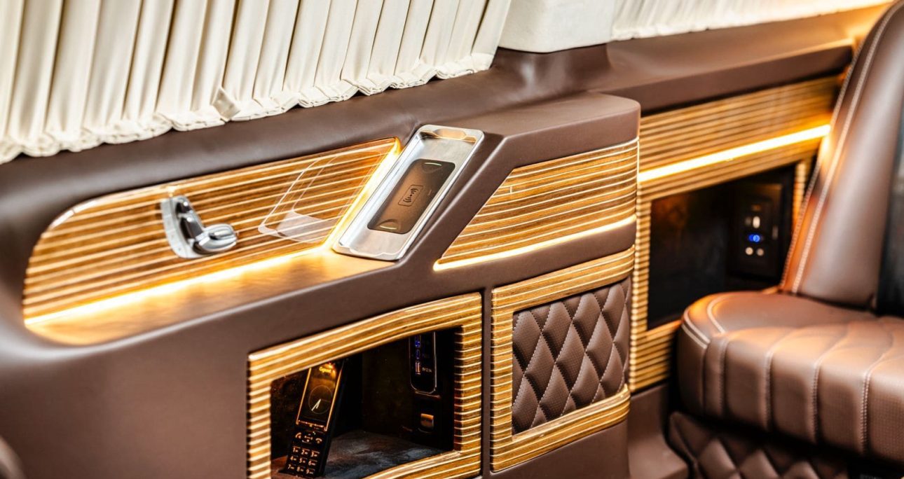 VIP Dizayn Hizmetleri 10 mercedes benz vito maybach vip maun konsol